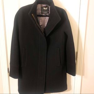 J. Crew wool cocoon studio coat, size 6